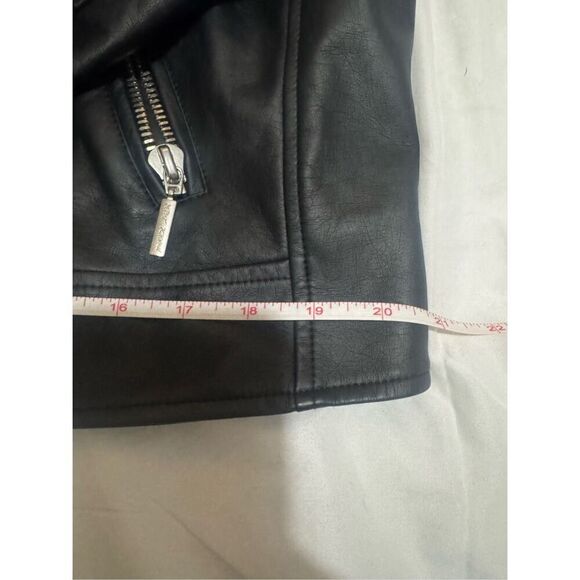 Torrid x betsey Johnson crop leopard print studded leather jacket y2k 80’s sz 1 - Picture 8 of 10